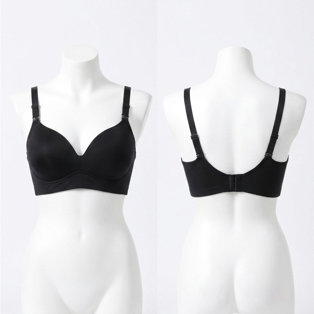 Warner's Black Seamless T-Shirt Bra - Smooth Support